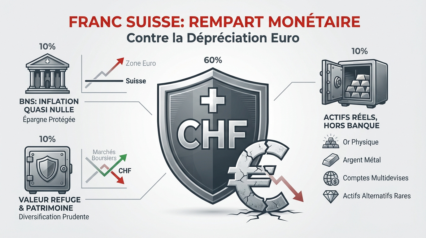 Protection du capital et franc suisse face à l'inflation