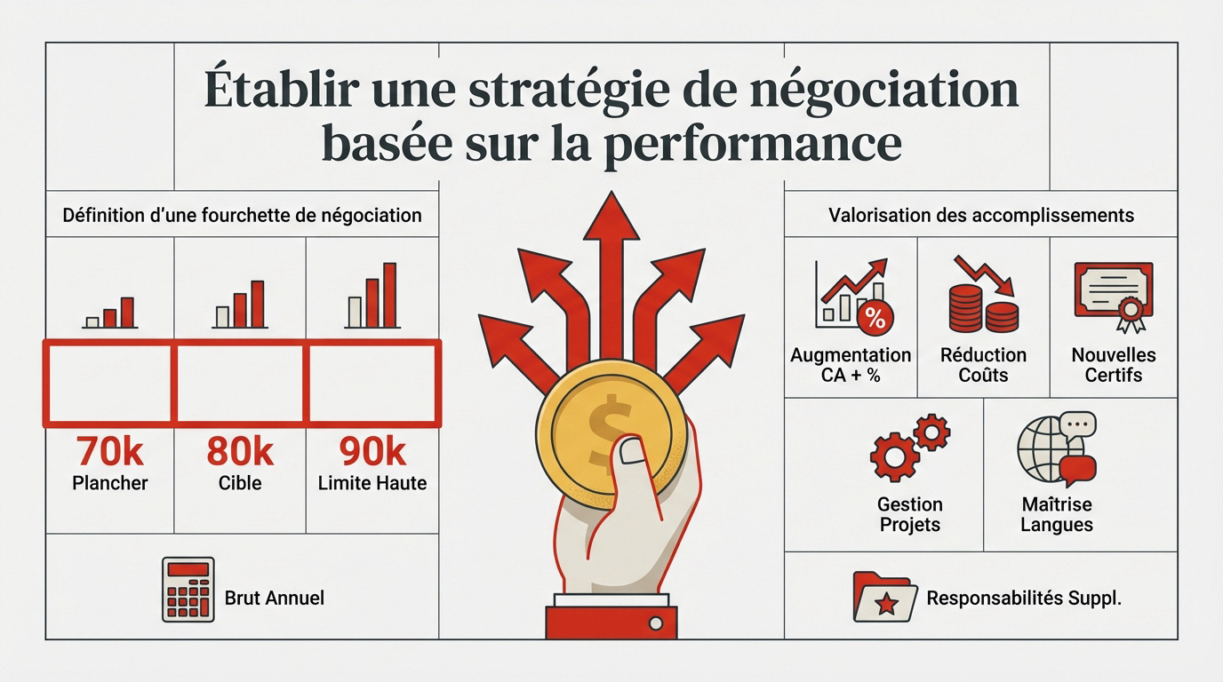 Conseils pour une négociation salariale réussie en Suisse basée sur la performance et les données du marché