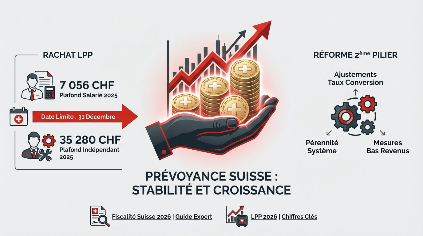 Stabilité de la prévoyance suisse et optimisation fiscale LPP