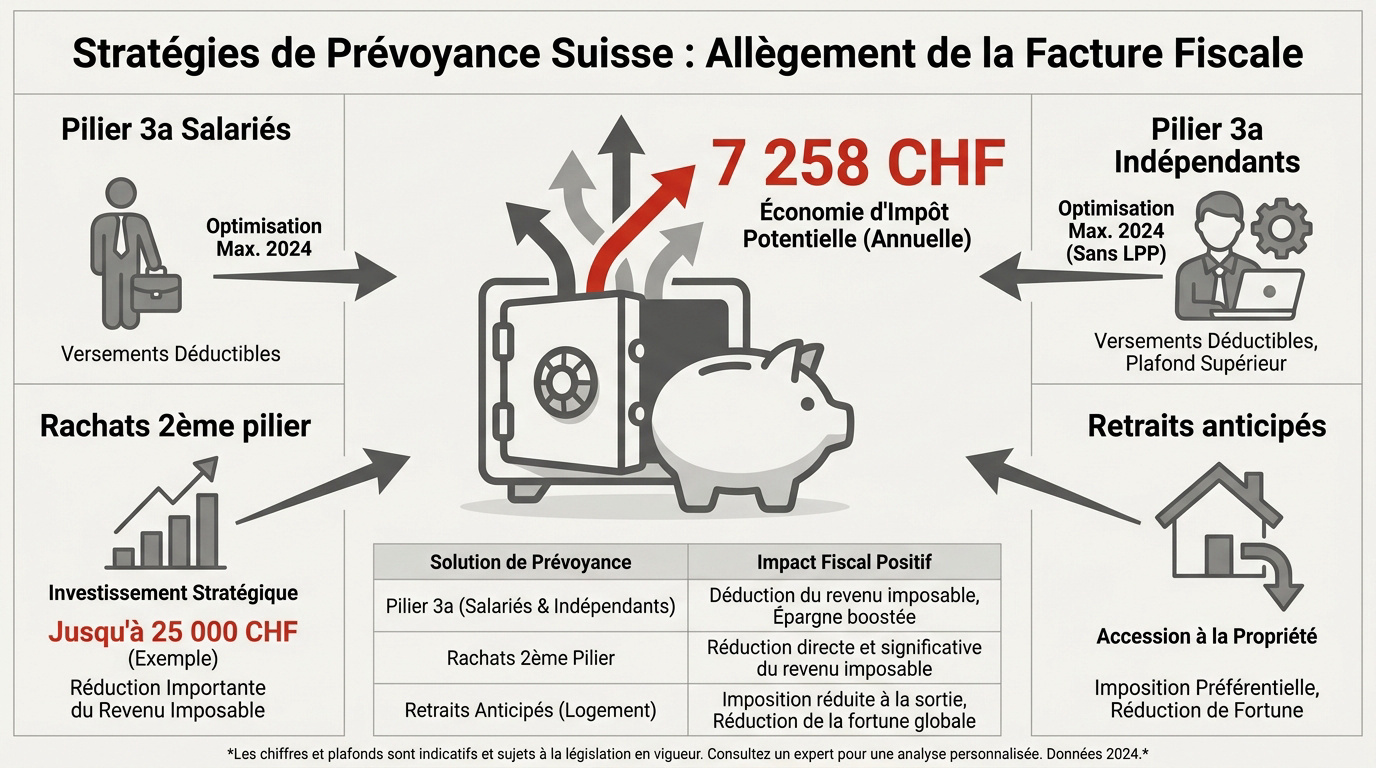 Conseils en optimisation fiscale et prévoyance en Suisse