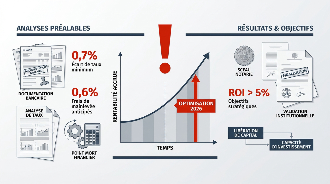 Analyse financière pour un rachat d'hypothèque en 2026