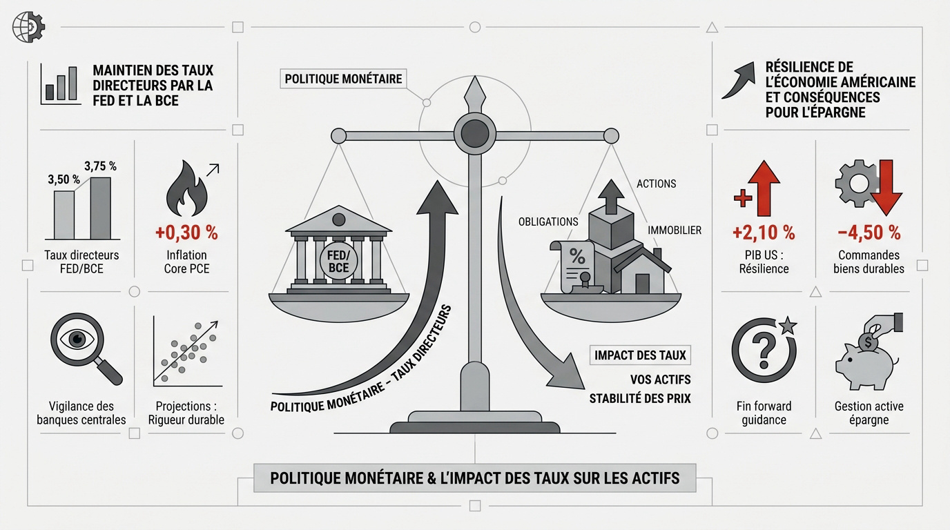 Analyse de la politique monétaire et des taux directeurs sur les marchés financiers