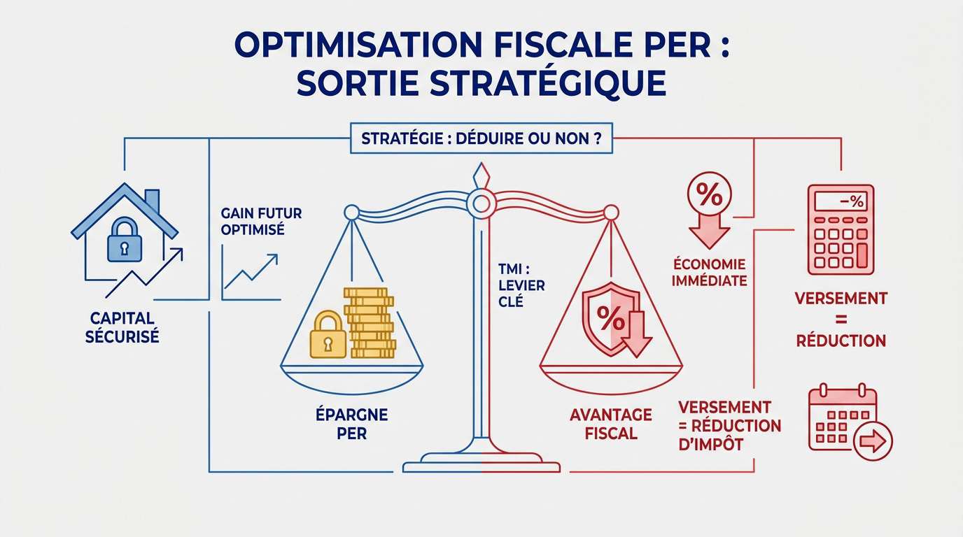 Analyse stratégique de la fiscalité du Plan d'Épargne Retraite pour une sortie optimisée